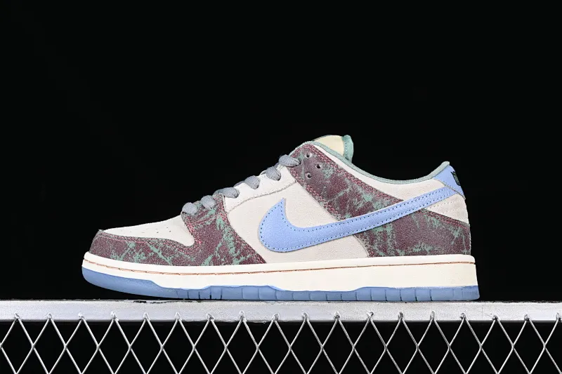 All categories Nk SB Dunk Series Nk SB Dunk Low low-top sneakers Y version Crenshaw Skate Club x Nk SB Dunk Low joint model SB low-top sports and leisure sneakers FN4193-100